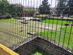 Sitio arqueológico de Mixcoac. Fotografía del 29 de junio del 2021 por Ulises Felipe Chávez Valdovinos.