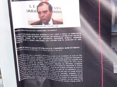 Plantón a fuera de la Judicatura del Poder Judicial de la república, exigiendo la liberación de 7 indígenas mazatecos detenidos desde hace 7 años. Afueras del Metrobús Doctor Gálvez. Fotografía del 6 de julio del 2021 por Ulises Felipe Chávez Valdovinos.
