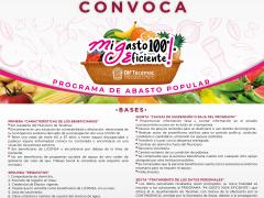 Convocatoria del programa Mi Gasto 100% Eficiente.