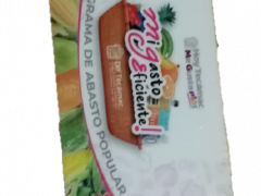 Tarjeta con código QR de los beneficiarios de la segunda etapa del programa Mi Gasto 100% Eficiente. Fotografía: Nordi Verónica del Rocío Enríquez Flores.