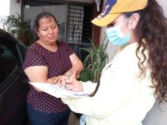 Araceli Vega y Yazmín Hernández , entrevista realizada en la vivienda de la entrevistada.