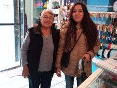 Aracely Vega y Ofelia Alvarez, entrevista realizada en comercio.