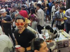 Zona de antros, Feria de San Marcos. Fotografía: Luz María Galaviz Galarza.