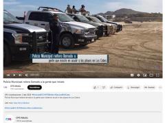 Exhorto a las personas a no acudir a las playas. CPS Media.