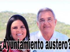 Fotografía con leyenda ¿Ayuntamiento austero?