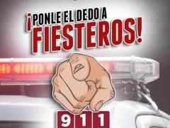Imagen en Facebook sugiere reportar al 911 a quienes se les sorprenda en reuniones sociales y/o aglomeraciones.