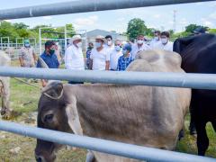 Entrega de créditos en Escárcega. Fotografía: Gobierno de Campeche