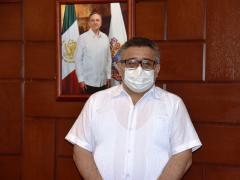 José Luis González Pinzón, secretario de Salud. Fotografía: Sala de Prensa.