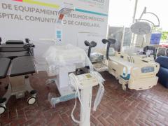 Equipo médico para el Hospital Comunitario de Candelaria.