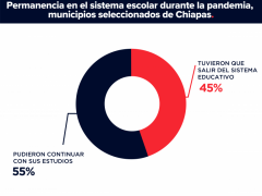 Grádica: Permanencia en el sistema escolar durante la pandemia, municipios seleccionados de Chiapas. Mexicanos contra la Corrupción.