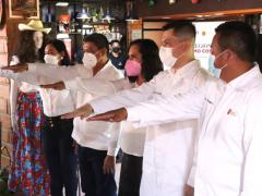 Instalación de la Red Regional de Municipios por la Salud. Facebook: Secretaría de Salud Chiapas oficial.
