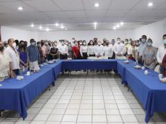 Red Regional de Municipios por la Salud. Facebook: Secretaría de Salud Chiapas oficial.