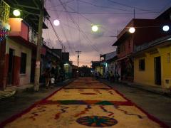 Toma de la alfombra terminada. Fotografía: Tu gusto en fotografía.