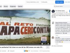 Publicación del video ¿Y las medidas sanitarias? en Iztapalapa.