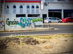 Mural "Gracias Héroes Anónimos", Nueva Atzacualco. Fotografía: Juan Daniel Álvarez Hernández.