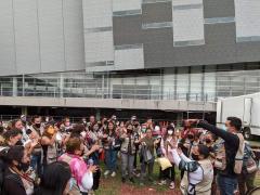 Servidores de la Nación concluyen jornada de vacunación. Fotografía: Diego Barrientos.