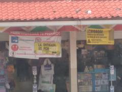 Control de ingreso al Mercado de Cuajimalpa con medidas de prevención. Fotografía: Diana Elena Arredondo Linares