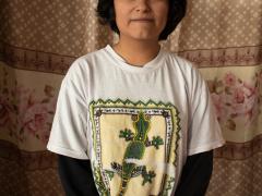 Su hija en casa de su madre Elena. Foto: María Ruiz