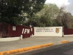 Vista de la Escuela Nacional de Medicina y Homeopatía del IPN.