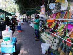 Los tianguis en la Ciudad de México podrán seguir operando bajo medidas de seguridad sanitaria. Fotografía: Leonardo Lugo.