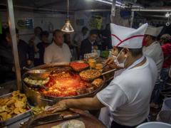 Puesto de tacos. Fotografía: Getty Images.