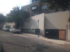 Fachada de la construcción, Avenida Universidad y Calle Cuauhtémoc, Copilco El Bajo, Coyoacán. Fotografía: Ángel Alberto Blancas Rivera.