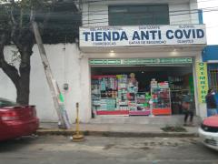 Tienda “ANTI-COVID”, San Pedro Mártir, Tlalpan. Fotografía: Ángel Alberto Blancas Rivera.