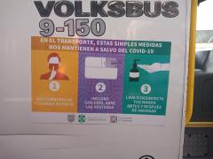 Infografía En el transporte, estas simples medidas nos mantienen a salvo del COVID-19. Fotografía: Ángel Alberto Blancas Rivera.