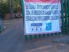 Lona Mercado Fuentes Brotantes seguirá brindando servicio con las medidas de sanidad vigentes. Fotografía: Ángel Alberto Blancas Rivera