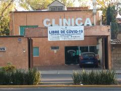 Clínica Libre de COVID-19. Fotografía: Ángel Alberto Blancas Rivera
