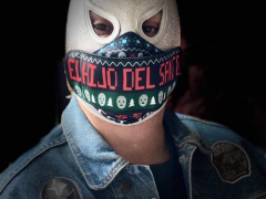Cartel Tu máscara me protege. Mi máscara te protege. Facebook El Hijo del Santo.
