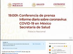 Conferencia de Prensa 16 de mayo de 2020.