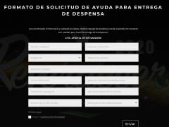 Formato de solicitud de ayuda para entrega de despensa. Facebook La Iglesia de Cristo Ministerios Llamada Final México