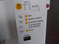 Instrucciones para pagar el uso de la máquina de sanitización de virus y bacterias, que incluye la eliminación del virus del COVID-19.