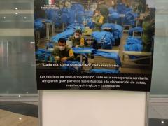 Fábricas de vestuario y equipo, que produce el Ejército y la Fuerza Aérea Mexicana, ante la emergencia sanitaria.