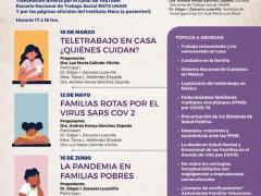 Cartel Ciclo de Conversatorios del Seminario Interinstitucional Familias y Diversidad 2021, UNAM. Imagen: Instituto de Investigaciones Dr. José María Luis Mora