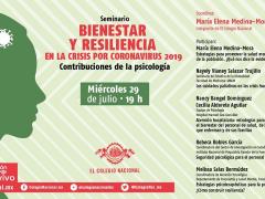 Invitación Seminario. Facebook: El Colegio Nacional.