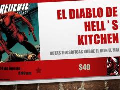 Flyer El diablo de Hell´s Kitchen. Facebook: Proyecto Community Mx.