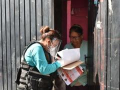 Personal de la Alcaldía inicia el programa de tamizaje. Fotografía: Alcaldía Iztapalapa.