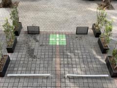 El estacionamiento será utilizado para atender a los comensales. Fotografía: El Universal.