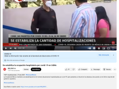 Nota sobre incremento de defunciones.
