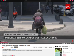 Publicación de videonoticia.