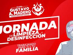 Jornada de limpieza y desinfección en la G.A.M.