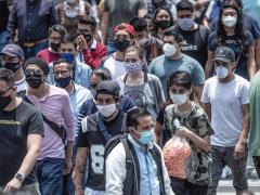 “La nueva normalidad” se hace presente en la Ciudad de México. Fotografía: Santiago Arau.