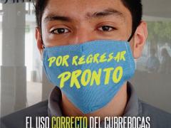 “Por regresar pronto”, cartel del Consejo de la Comunicación.