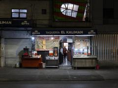 Tacos Kaliman, en Avenida Miguel Ángel de Quevedo, Colonial Del Carmen Coyoacán, CdMx. Fotografía: Duilio Rodríguez.