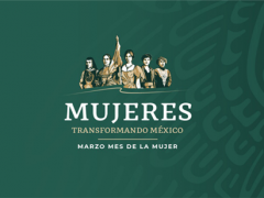 Imagen del gobierno sobre el Día Internacional de las Mujeres.