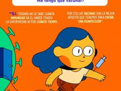 ¿Si ya tuve COVID-19 me tengo que vacunar?, por Pictoline.