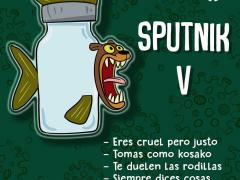 Eres Sputnik V . Imagen: Facebook El Deforma.