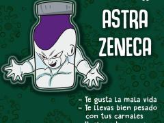 Eres AstraZeneca. Imagen: Facebook El Deforma.